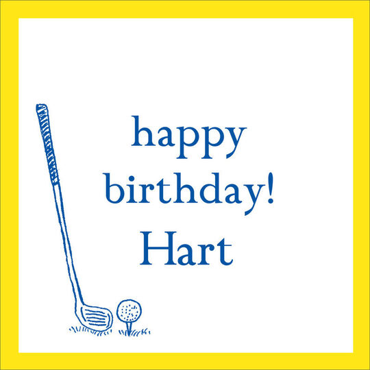 Golf Gift Stickers